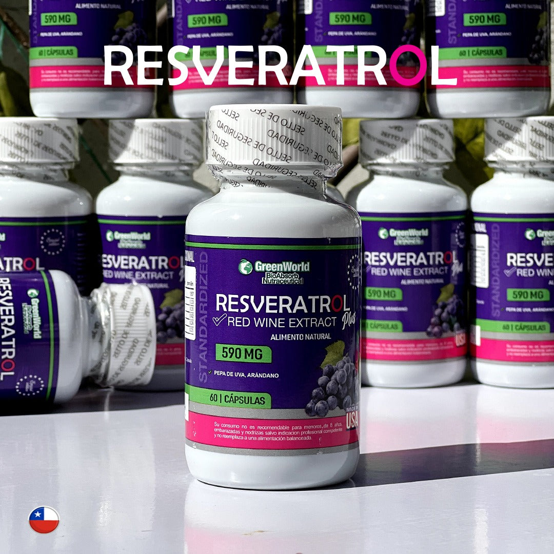 Despierta tu energía ⚡ y juventud 🌟 con Resveratrol